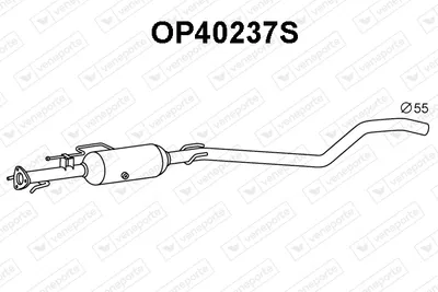 Soot/Particulate Filter, exhaust system Opel ASTRA H Estate · Opel ASTRA H Estate Van · Vauxhall ASTRA Mk V Estate
