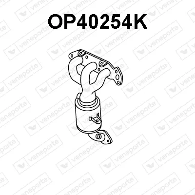 Catalytic Converter Nissan PIXO · Opel AGILA · Suzuki SPLASH