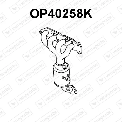 Catalytic Converter Opel AGILA · Suzuki SPLASH · Vauxhall AGILA Mk II