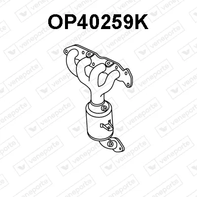 Catalytic Converter Opel AGILA · Vauxhall AGILA Mk II