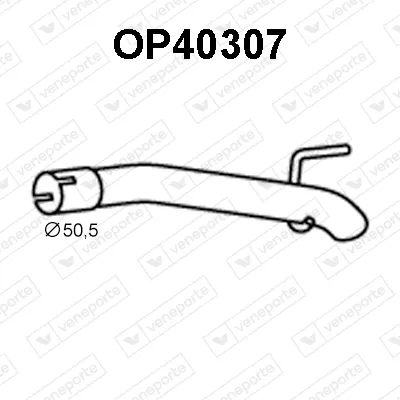 Exhaust Pipe Opel ASTRA J · Opel ASTRA J Hatchback Van · Vauxhall ASTRA Mk VI