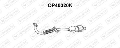 Catalytic Converter Opel CORSA B · Vauxhall CORSA Mk I