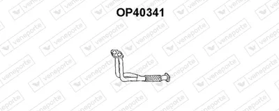 Exhaust Pipe Opel VECTRA A Hatchback