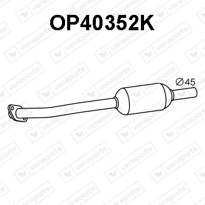 Catalytic Converter Opel CORSA B · Opel TIGRA · Opel CORSA B Estate