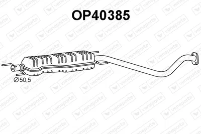 Centre Muffler Opel ASTRA F Saloon · Opel ASTRA G Hatchback · Opel ASTRA G Estate