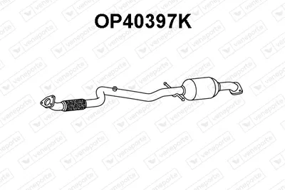 Catalytic Converter Opel ZAFIRA TOURER C