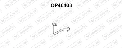 Exhaust Pipe Opel ASTRA F Saloon · Opel ASTRA F Convertible · Opel ASTRA F Hatchback