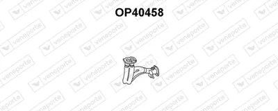 Exhaust Pipe Opel ASTRA F Estate · Vauxhall ASTRA Mk III Estate