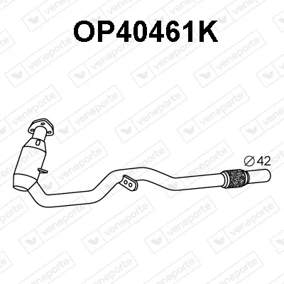 Catalytic Converter Opel CORSA B · Vauxhall CORSA Mk I