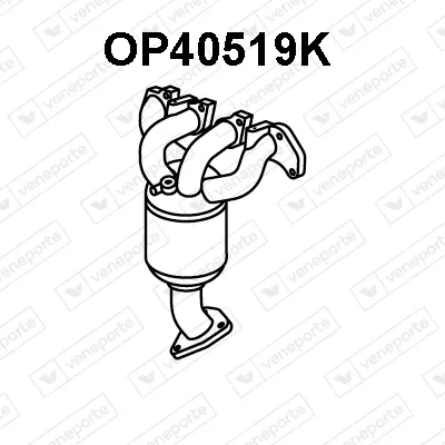 Manifold Catalytic Converter Opel ASTRA G Hatchback · Opel ASTRA G Estate · Opel ASTRA G Saloon