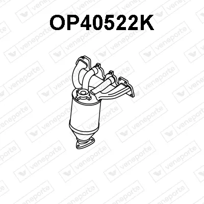 Manifold Catalytic Converter Opel VECTRA B Hatchback · Opel VECTRA B · Opel VECTRA B Estate