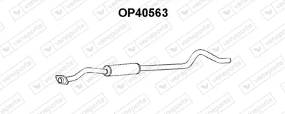 Front Muffler Opel KADETT D