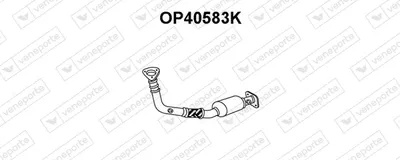 Catalytic Converter Opel VECTRA B Hatchback · Opel VECTRA B · Opel VECTRA B Estate