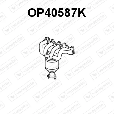 Manifold Catalytic Converter Opel VECTRA B Hatchback · Opel VECTRA B · Opel VECTRA B Estate