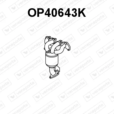 Manifold Catalytic Converter Opel ASTRA G Hatchback · Opel ASTRA G Saloon · Opel AGILA