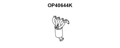 Catalyst elbow admission VENEPORTE OP40644K