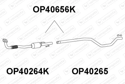 Catalytic Converter Opel MERIVA A MPV