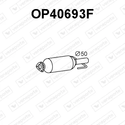 Soot/Particulate Filter, exhaust system Opel ASTRA H · Opel ASTRA H Estate · Opel ASTRA H GTC