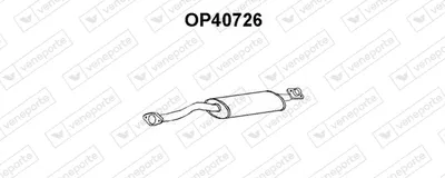 Front Muffler Opel CALIBRA A · Vauxhall CALIBRA