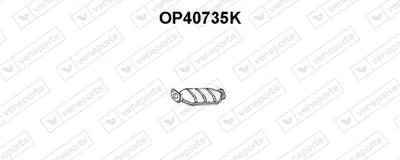 Catalytic Converter Opel FRONTERA A Sport · Opel FRONTERA A · Vauxhall FRONTERA Mk I Sport