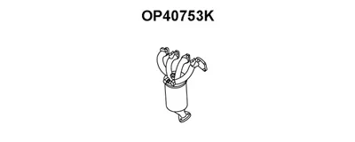 Catalyst elbow admission VENEPORTE OP40753K