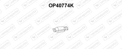 Catalytic Converter Opel FRONTERA B
