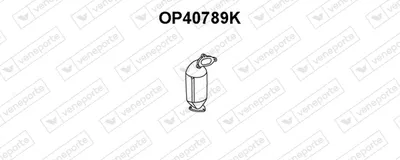 Catalytic Converter Opel VECTRA C · Opel VECTRA C GTS