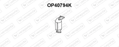 Catalytic Converter Opel VECTRA C · Opel VECTRA C GTS