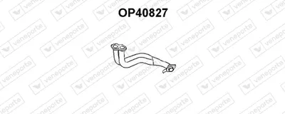 VENEPORTE OP40827 exhaust pipe