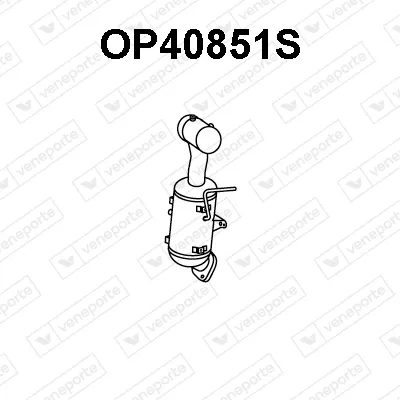 Soot/Particulate Filter, exhaust system Opel ASTRA J · Opel ASTRA J Sports Tourer · Opel ASTRA J Saloon