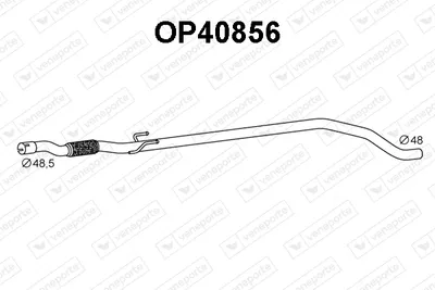 Exhaust Pipe Alfa Romeo MITO · Fiat PUNTO EVO · Fiat PUNTO Hatchback Van