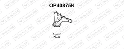 Manifold Catalytic Converter Fiat CROMA · Opel VECTRA B Hatchback · Opel VECTRA C