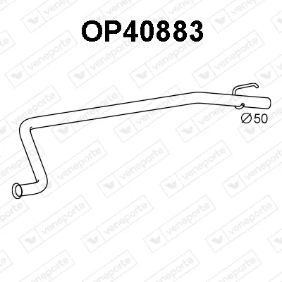 Exhaust Pipe Nissan PRIMASTAR Bus · Nissan PRIMASTAR Van · Opel VIVARO A Van