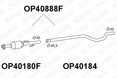 Soot/Particulate Filter, exhaust system Opel MERIVA A MPV · Vauxhall MERIVA A