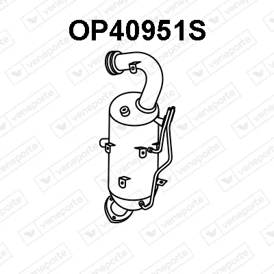 Soot/Particulate Filter, exhaust system Opel ANTARA A · Vauxhall ANTARA A · Chevrolet CAPTIVA