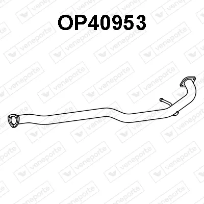 Exhaust Pipe Opel ANTARA A · Vauxhall ANTARA A