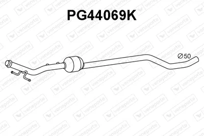 Catalytic Converter Peugeot 5008 II · Peugeot 5008 II Van