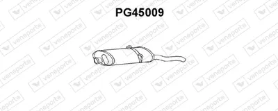 Rear Muffler Peugeot 309 I · Peugeot 309 II