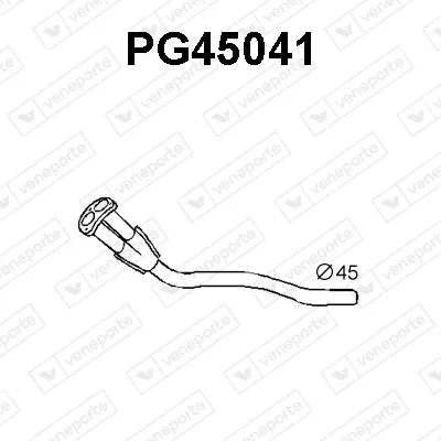 Exhaust Pipe Peugeot 505