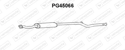 Centre Muffler Citroën SAXO · Peugeot 106 I