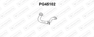 Exhaust Pipe Peugeot 205 II