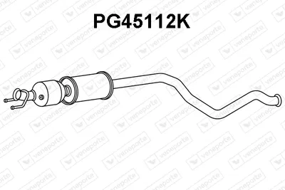 Catalytic Converter Peugeot 307 SW · Peugeot 307 Break