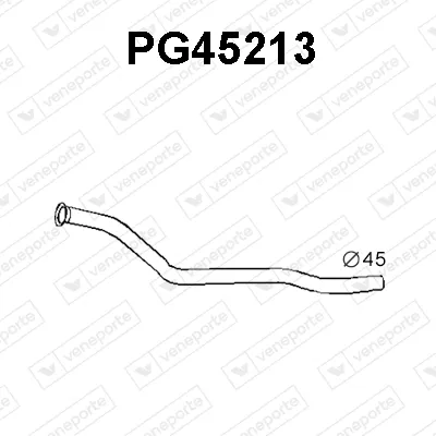 Exhaust Pipe Peugeot 505
