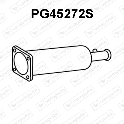 Soot/Particulate Filter, exhaust system Peugeot 607