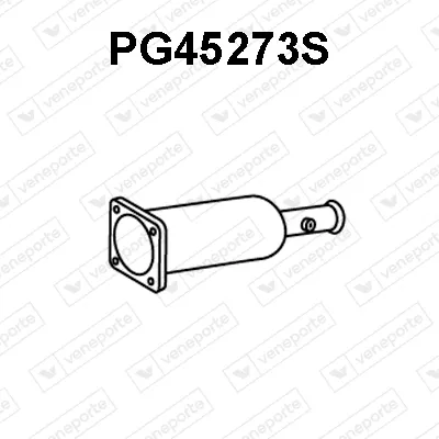 Soot/Particulate Filter, exhaust system Peugeot 607