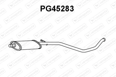 Centre Muffler Peugeot 306 Hatchback · Peugeot 306 · Peugeot 306 Break
