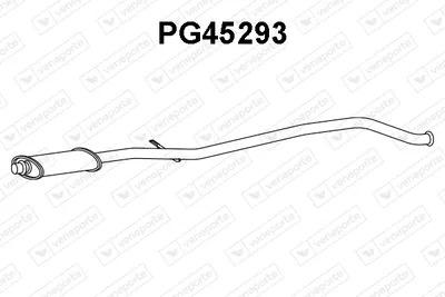 Centre Muffler Peugeot 406 · Peugeot 406 Break