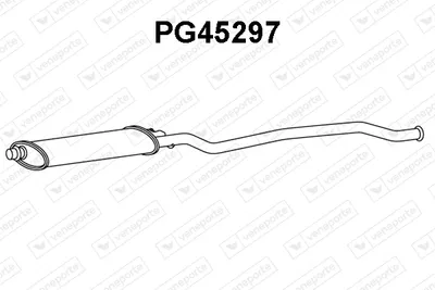 Centre Muffler Peugeot 406 · Peugeot 406 Break · Peugeot 406 Coupe