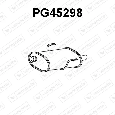 Rear Muffler Peugeot 406