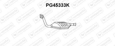 Catalytic Converter Peugeot 205 II